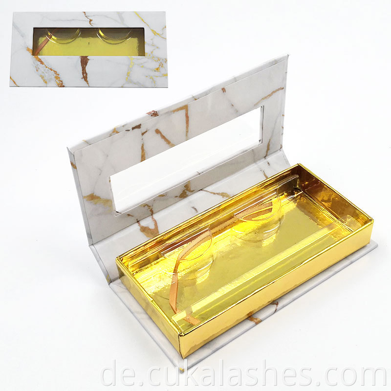 marble eyelash box